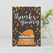 Thanksgiving Kaart (Staand voorkant)
