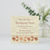 Thanksgiving Kaart (Staand voorkant)