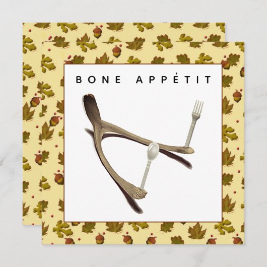 Thanksgiving Kaart (Voorkant / Achterkant)