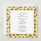 Thanksgiving Kaart (Achterkant)