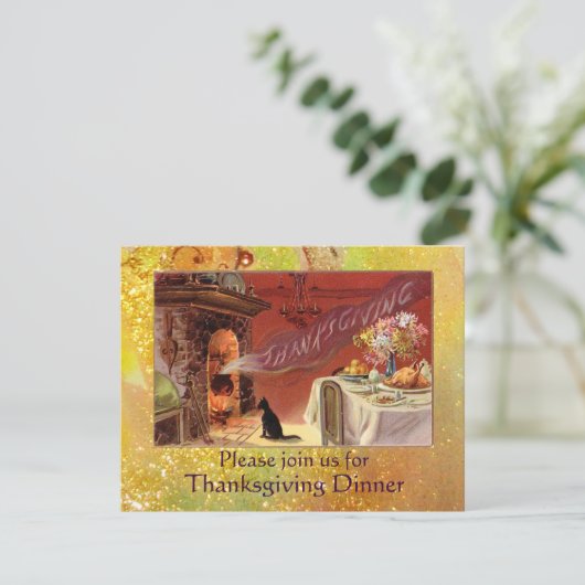 Thanksgiving Kaart (Staand voorkant)