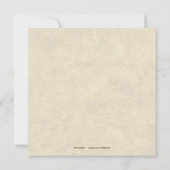 Thanksgiving Kaart (Achterkant)