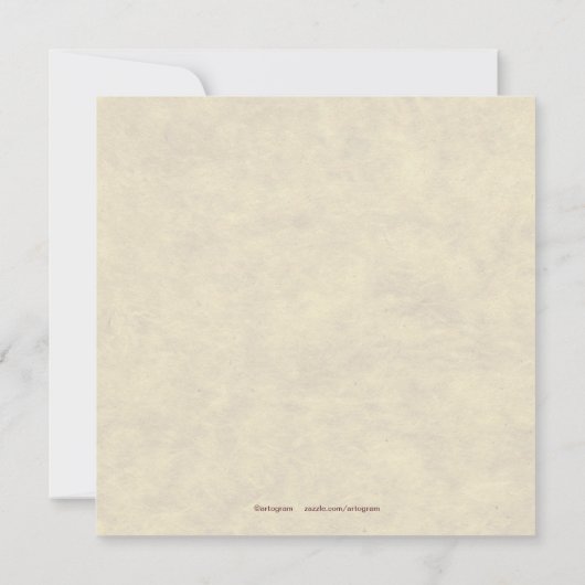 Thanksgiving Kaart (Achterkant)