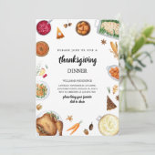 Thanksgiving Kaart (Staand voorkant)