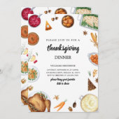 Thanksgiving Kaart (Voorkant / Achterkant)