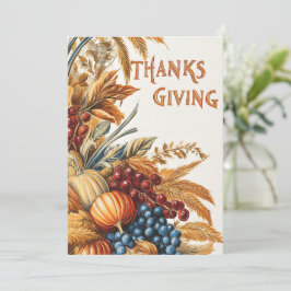 Thanksgiving Kaart