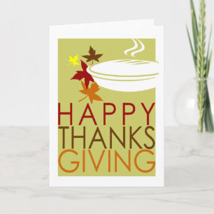 Thanksgiving kaart