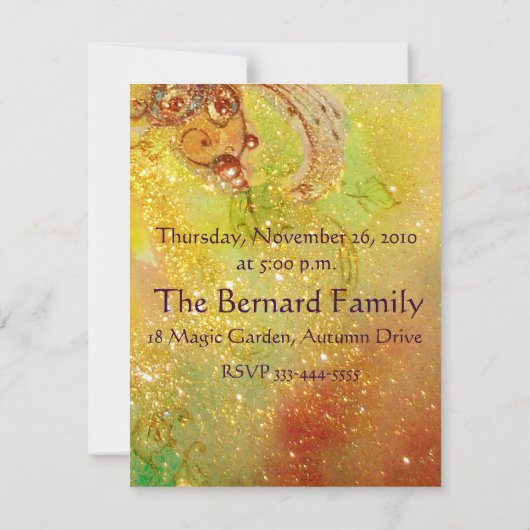 Thanksgiving Kaart (Achterkant)