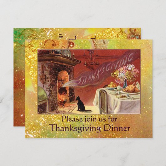 Thanksgiving Kaart (Voorkant / Achterkant)