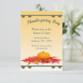 Thanksgiving Kaart (Staand voorkant)