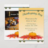 Thanksgiving Kaart (Voorkant / Achterkant)