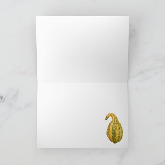 Thanksgiving Kaart (Binnen)