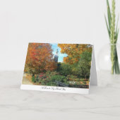 Thanksgiving-kaart Bedankkaart (Voorkant)