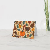 Thanksgiving-kaart Bedankkaart (Voorkant)