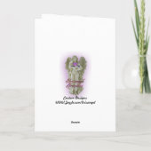 Thanksgiving Kaart Biddende handen (Achterkant)