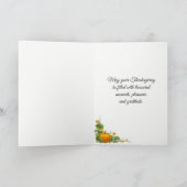 Thanksgiving-kaart Feestdagen Kaart (Binnen)