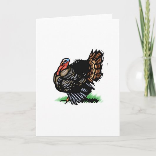 Thanksgiving-kaart Feestdagen Kaart (Voorkant)