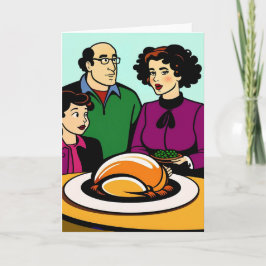 Thanksgiving-kaart Feestdagen Kaart