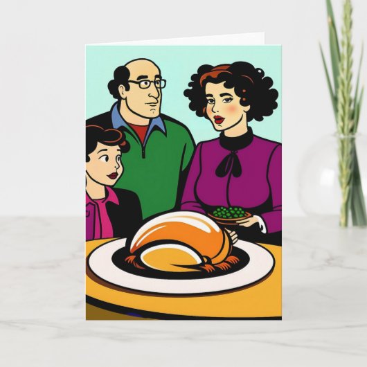 Thanksgiving-kaart Feestdagen Kaart (Voorkant)