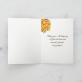Thanksgiving-kaart Feestdagen Kaart (Binnen)