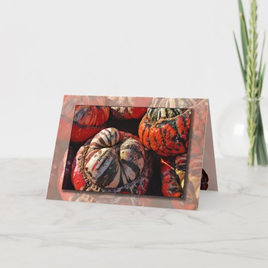 Thanksgiving-kaart Feestdagen Kaart (Voorkant)