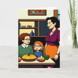 Thanksgiving-kaart Feestdagen Kaart