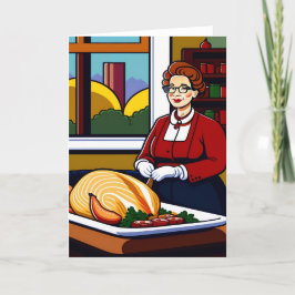 Thanksgiving-kaart Feestdagen Kaart