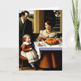 Thanksgiving-kaart Feestdagen Kaart