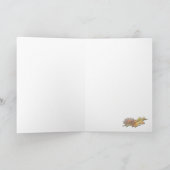  Thanksgiving Kaart met gedicht Wenskaart (Binnen)