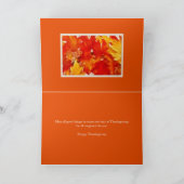 Thanksgiving Kaart voor broeder en schoonzus (Binnen)