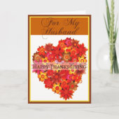 Thanksgiving Kaart voor man (Voorkant)