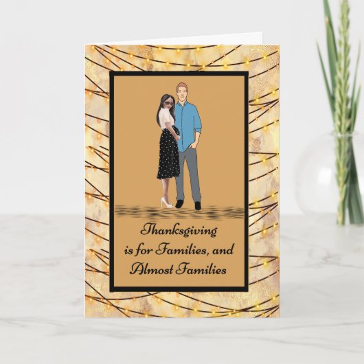 Thanksgiving Kaart voor Verwachtende Ouders (Voorkant)