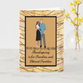 Thanksgiving Kaart voor Verwachtende Ouders (Gele Bloem)