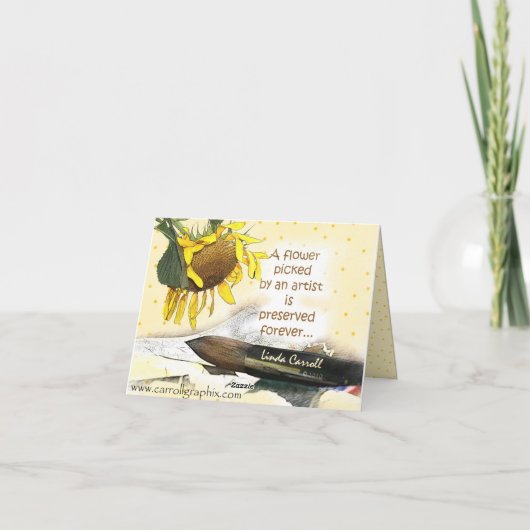 Thanksgiving kaarten (Achterkant)