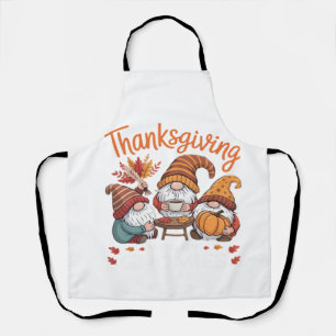 Thanksgiving Kabouter Herfst Luipaard Kalkoen Esse Schort