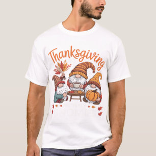 Thanksgiving Kabouter Herfst Luipaard Kalkoen Esse T-shirt