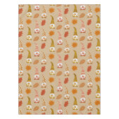 Thanksgiving kabouters met herfstbladeren tafelkleed (Voorkant)