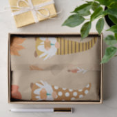 Thanksgiving-kabouters met herfstbladeren tissuepapier (Geschenk)