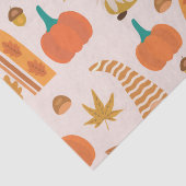 Thanksgiving kabouters met regenboog en herfstblad tissuepapier (Detail)