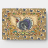 THANKSGIVING KALKOEN EENHOORN, VOLKSKUNST FANTASIE FOTOPLAAT (voorkant)