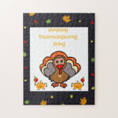 Thanksgiving kalkoen legpuzzel (Verticaal)