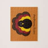 Thanksgiving kalkoen legpuzzel (Verticaal)