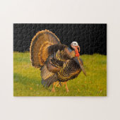 Thanksgiving kalkoen legpuzzel (Horizontaal)
