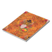 Thanksgiving kalkoen notitieblok (Linkerzijde)