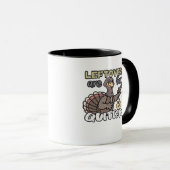 Thanksgiving kalkoen restjes zijn voor uitzetters mok (Voorkant rechts)