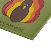 Thanksgiving kalkoen snijplank (Hoek)