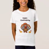 Thanksgiving kalkoen t-shirt (Voorkant)
