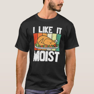 Thanksgiving-kalkoen T-shirt Ik vind het lekker sa