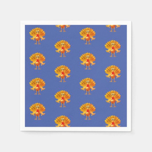 Thanksgiving kalkoen, Thanksgiving Dag Servet (Voorkant)