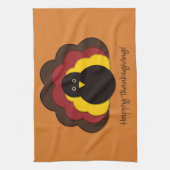 Thanksgiving kalkoen theedoek (Verticaal)